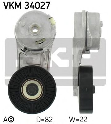 VKM 34027 SKF Натяжний ролик1